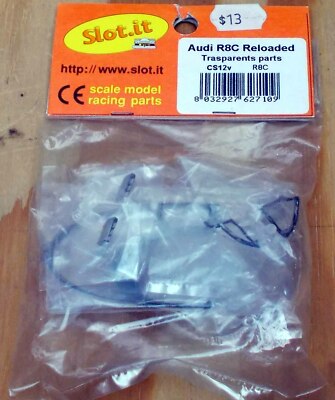 Slot.it CS12V - Audi R8C reloaded Transparent Body Parts