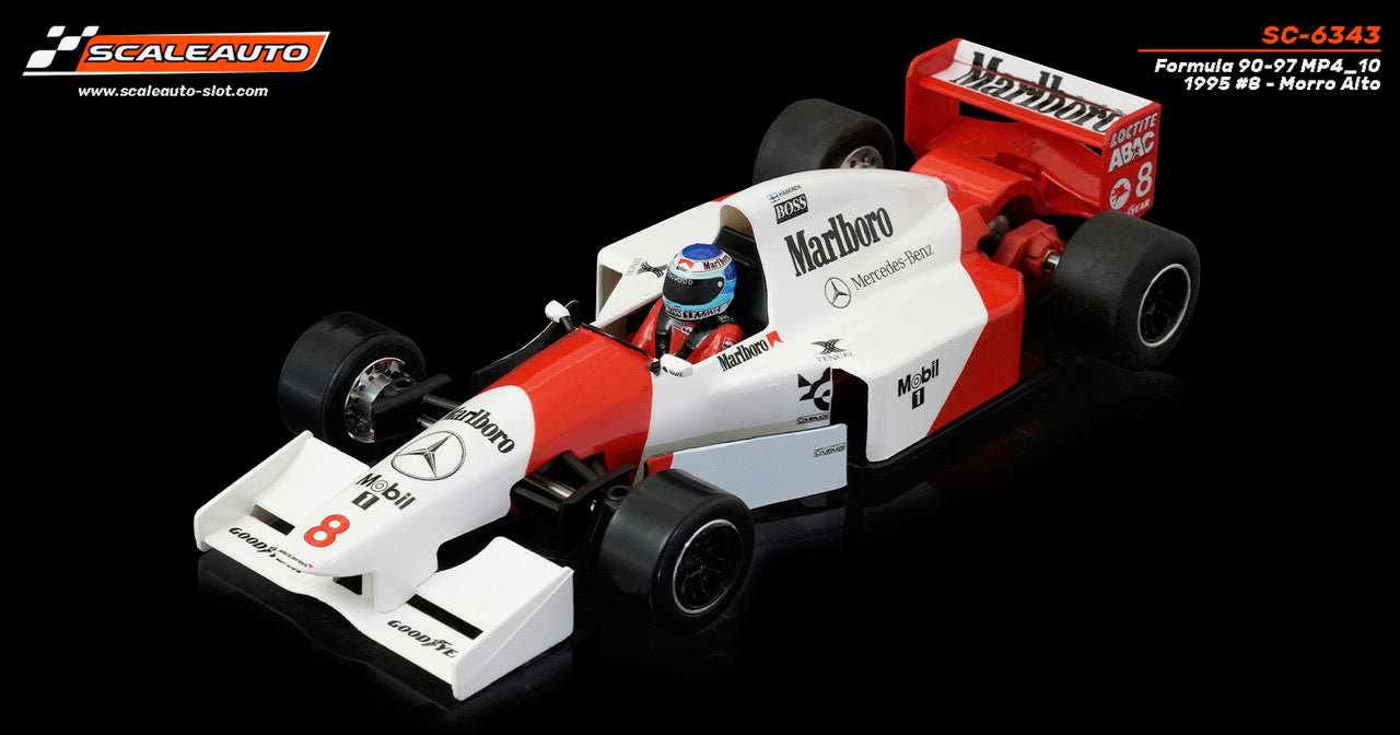Scaleauto SC-6343 - F1 MARLBORO : 1995   MP4/10 / #8 –  New SC-0025C Motor