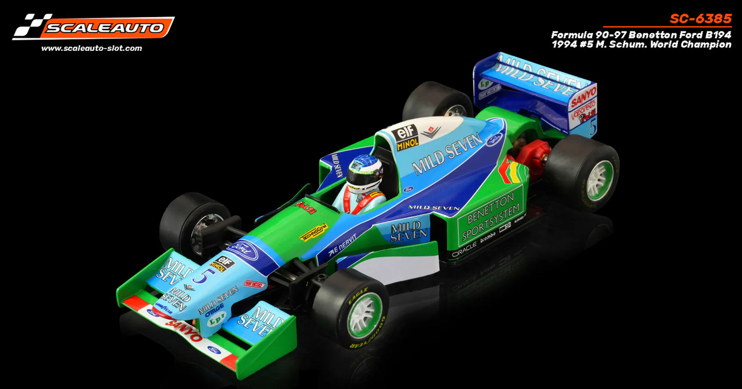 Scaleauto SC-6385 - Formula '90-'97 B194 Michael Schumacher #5 '94 F1 Champion
