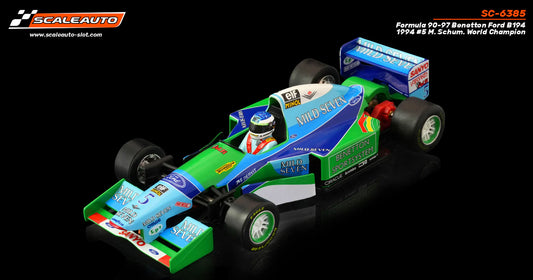 Scaleauto SC-6385 - Formula '90-'97 B194 Michael Schumacher #5 '94 F1 Champion