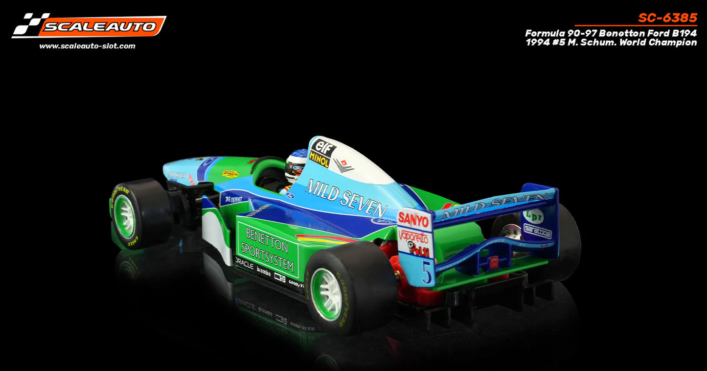 Scaleauto SC-6385 - Formula '90-'97 B194 Michael Schumacher #5 '94 F1 Champion