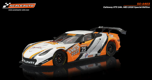 Scaleauto SC-6403 - Chevrolet Callaway Corvette C7R GT3 #25 - WEC '25 Special Edition