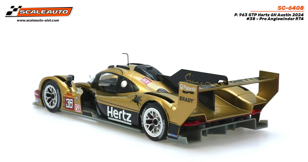 Scaleauto SC-6408 – Porsche 963 GTP - Hertz #38 - '24 Austin