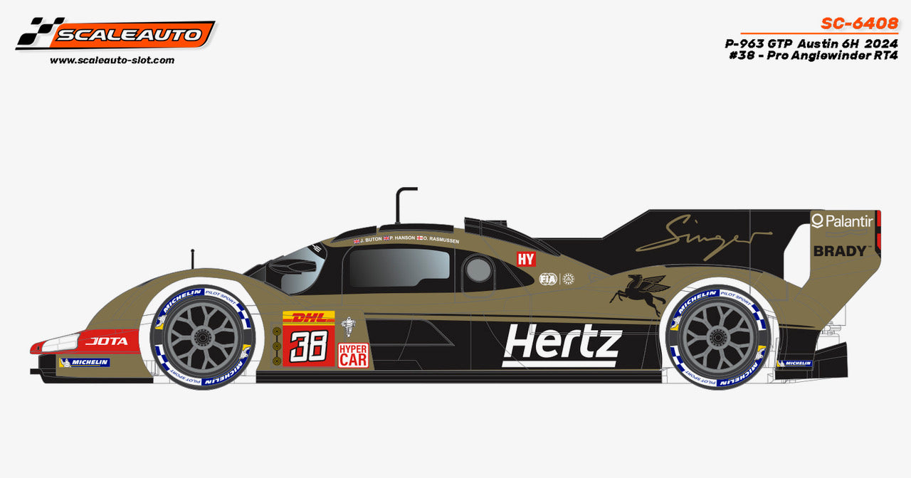Scaleauto SC-6408 – Porsche 963 Hertz Jota Team #38
