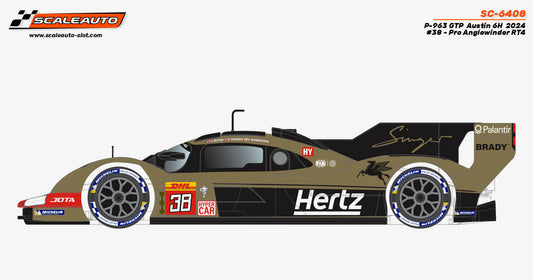 Scaleauto SC-6408 – Porsche 963 Hertz Jota Team #38