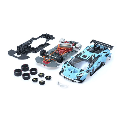 Scaleauto SC-6427F Lamborghini Huracán Supertrofeo EVO2 Cup Version (Blue) R-Chassis
