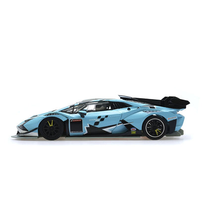 Scaleauto SC-6427F Lamborghini Huracán Supertrofeo EVO2 Cup Version (Blue) R-Chassis