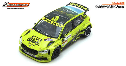 Scaleauto SC-6445R – Skoda Rally2  rally Ourense 2024 #4 -R version