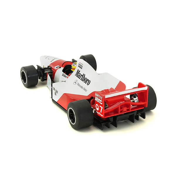 Scaleauto SC-6342 McLaren MP4/10 Mark Blundell #7 1995 Marlboro High Nose Inline 1/32 Slot Car