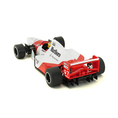 Scaleauto SC-6342 McLaren MP4/10 Mark Blundell #7 1995 Marlboro High Nose Inline 1/32 Slot Car