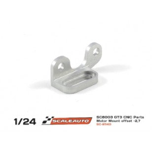 Scaleauto SC-8114d - CNC Aluminium Long-Can Motor Mount Rev 7 (-2.7mm Offset)