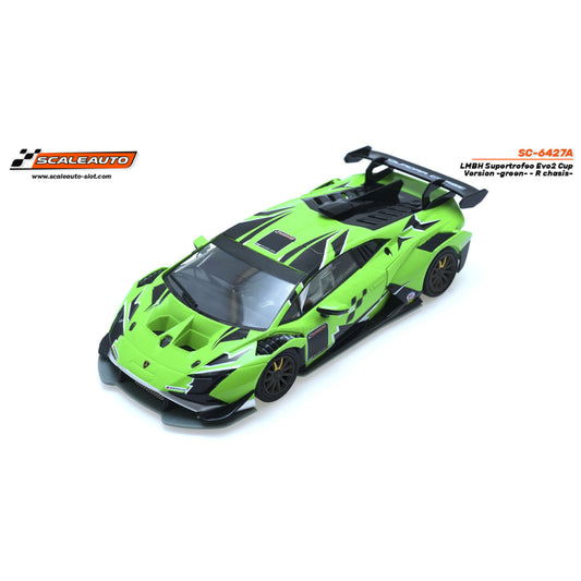 Scaleauto SC-6427A - Lamborghini Super Trofeo EVO 2 - Cup Version - Green - R-chassis