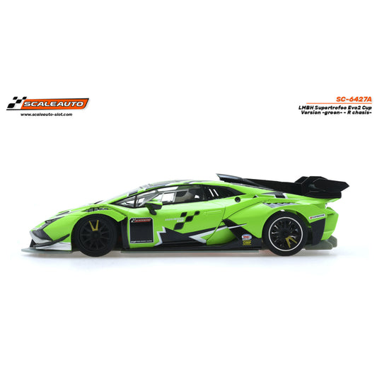 Scaleauto SC-6427A - Lamborghini Super Trofeo EVO 2 - Cup Version - Green - R-chassis