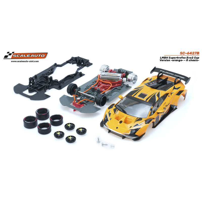 Scaleauto SC-6427B - Lamborghini Super Trofeo EVO 2 - Cup Version - Orange - R-chassis