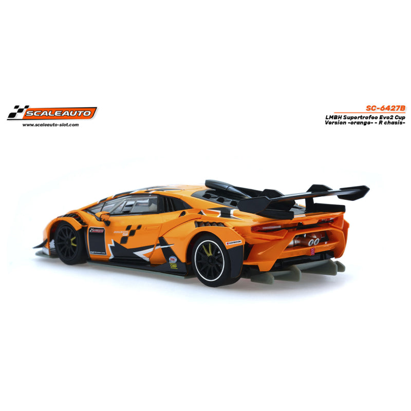 Scaleauto SC-6427B - Lamborghini Super Trofeo EVO 2 - Cup Version - Orange - R-chassis