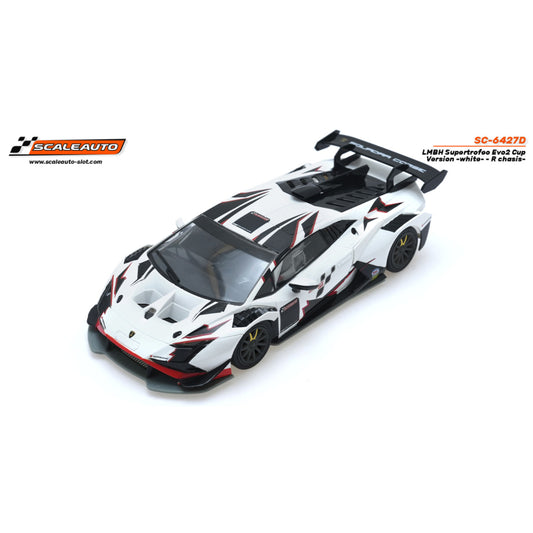 Scaleauto SC-6427D - Lamborghini Super Trofeo EVO 2 - Cup Version - White - R-chassis