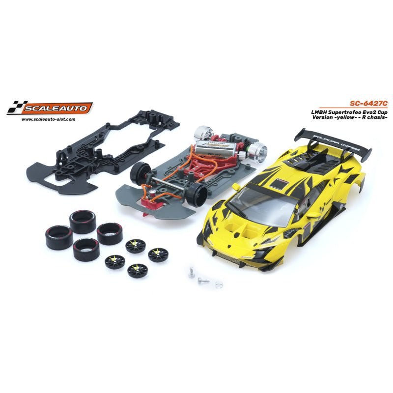 Scaleauto SC-6427C - Lamborghini Super Trofeo EVO 2 - Cup Version - Yellow - R-chassis