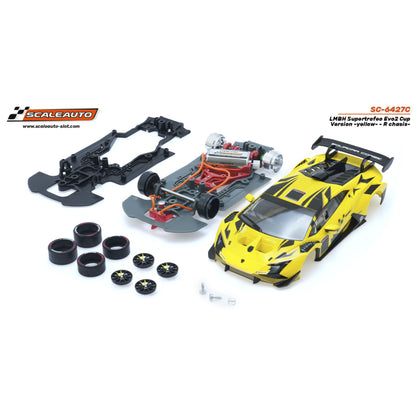 Scaleauto SC-6427C - Lamborghini Super Trofeo EVO 2 - Cup Version - Yellow - R-chassis
