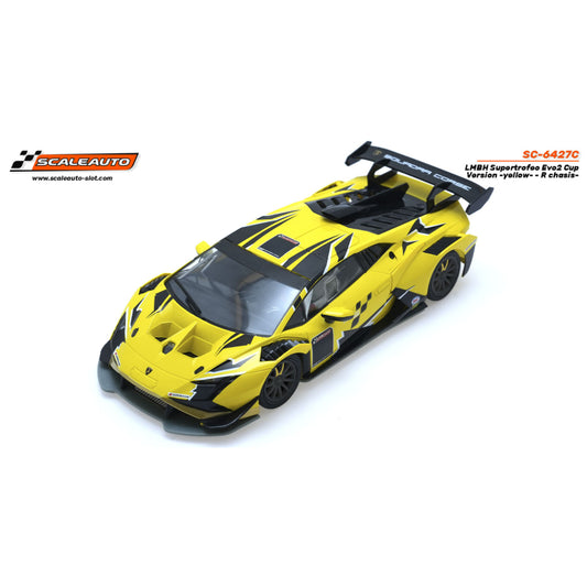 Scaleauto SC-6427C - Lamborghini Super Trofeo EVO 2 - Cup Version - Yellow - R-chassis