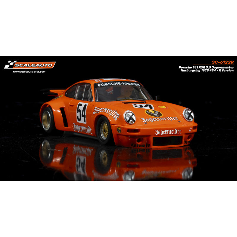 Scaleauto SC-6122R - Porsche 911 RSR 3.0 - Jager #54 - '75 Nurburgring