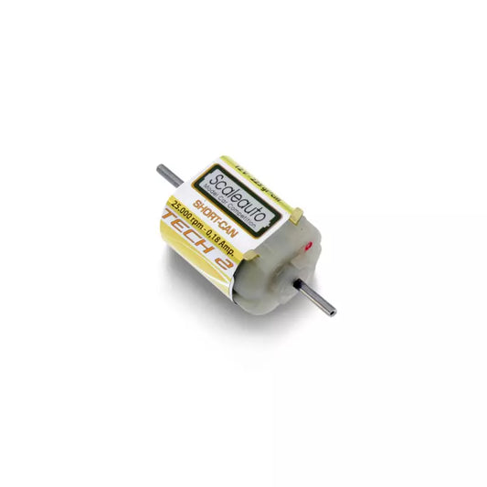 Scaleauto SC-0009B TECH-1 S-Can Motor 25,000 RPM 225g·cm – Dual Shaft