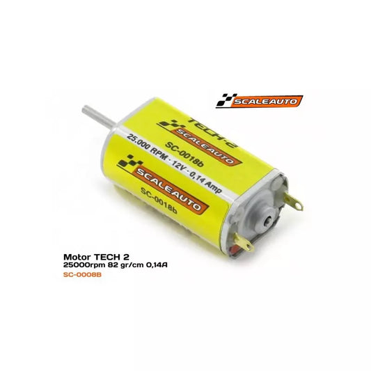Scaleauto SC-0018B TECH-2 Slim-Can Motor 25,000 RPM 82g·cm