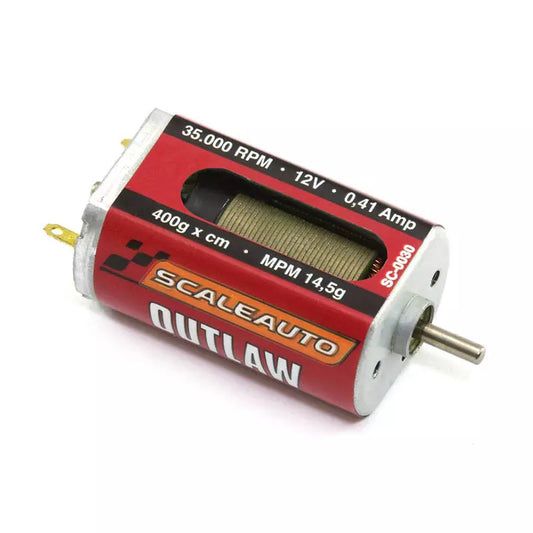 Scaleauto SC-0030 Outlaw Long-Can Motor 35,000 RPM 400g·cm – Active Cooling