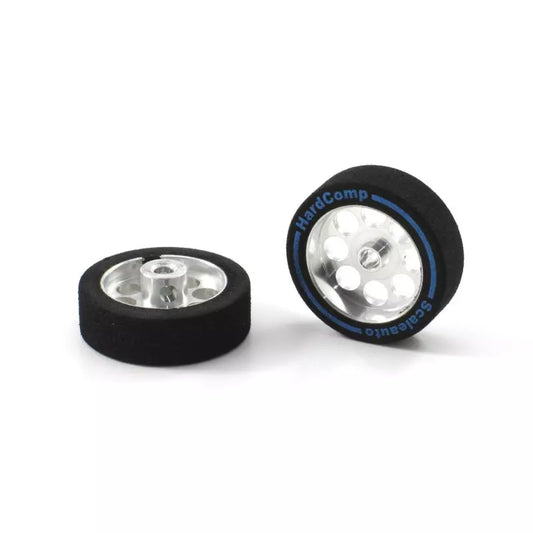 Scaleauto SC-2721P - Hard-Comp Wheels for 3mm Axles (25.5 x 8mm)