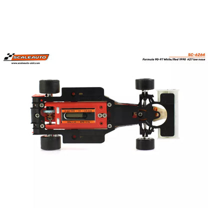 Scaleauto SC-6264 McLaren MP4/5B #27 Ayrton Senna 1990 World Champion Low Nose Inline 1/32 Slot Car