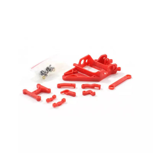 Scaleauto SC-6528C RT3 Anglewinder Motor Mount -1.0mm Extra Hard Red