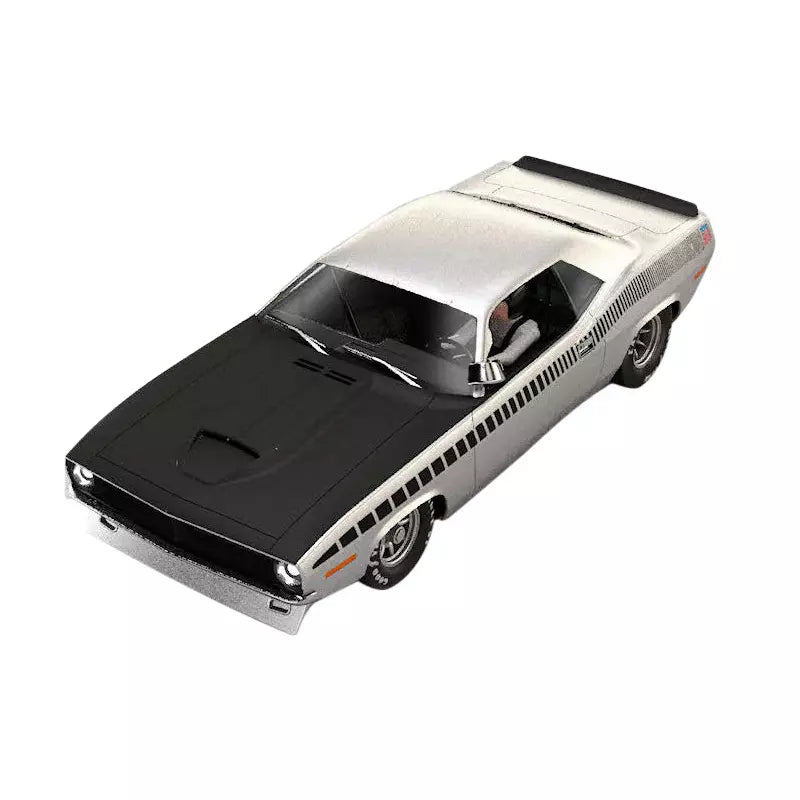 SCX U10432 - Plymouth Cuda - Silver (with black)