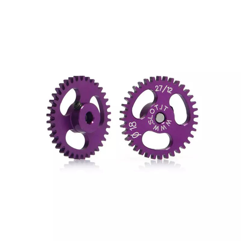 Slot.it GS1836 - 36T Ultralight Ergal Sidewinder Spur 18mm