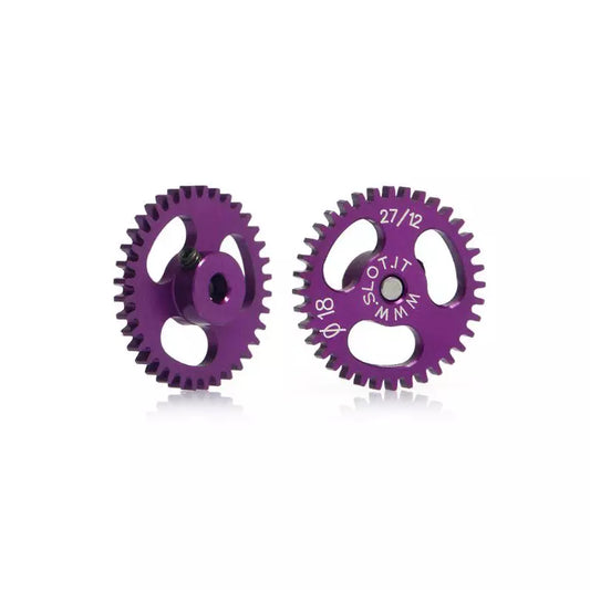 Slot.it GS1836 - 36T Ultralight Ergal Sidewinder Spur 18mm