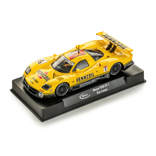 Slot.it CA14F - Nissan R390 GT 1 - #1 - Érik Comas