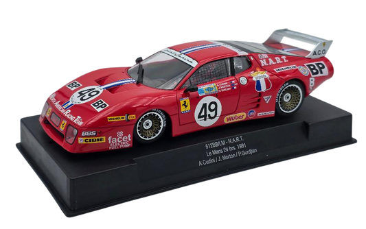 Sideways SW96 – Ferrari 512BB - N.A.R.T. - 24hr Le Mans 1981 #49