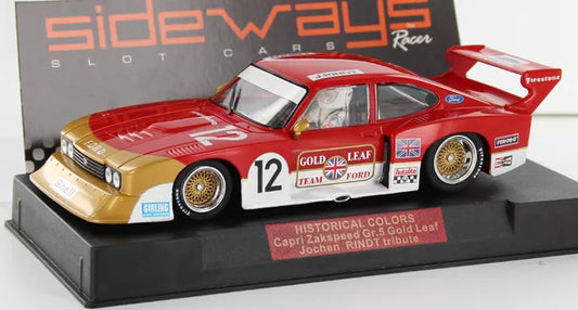 Sideways SWHC02 - Ford Capri Zakspeed Group 5, Gold Leaf - #12 Jochen Rindt Limited Edition