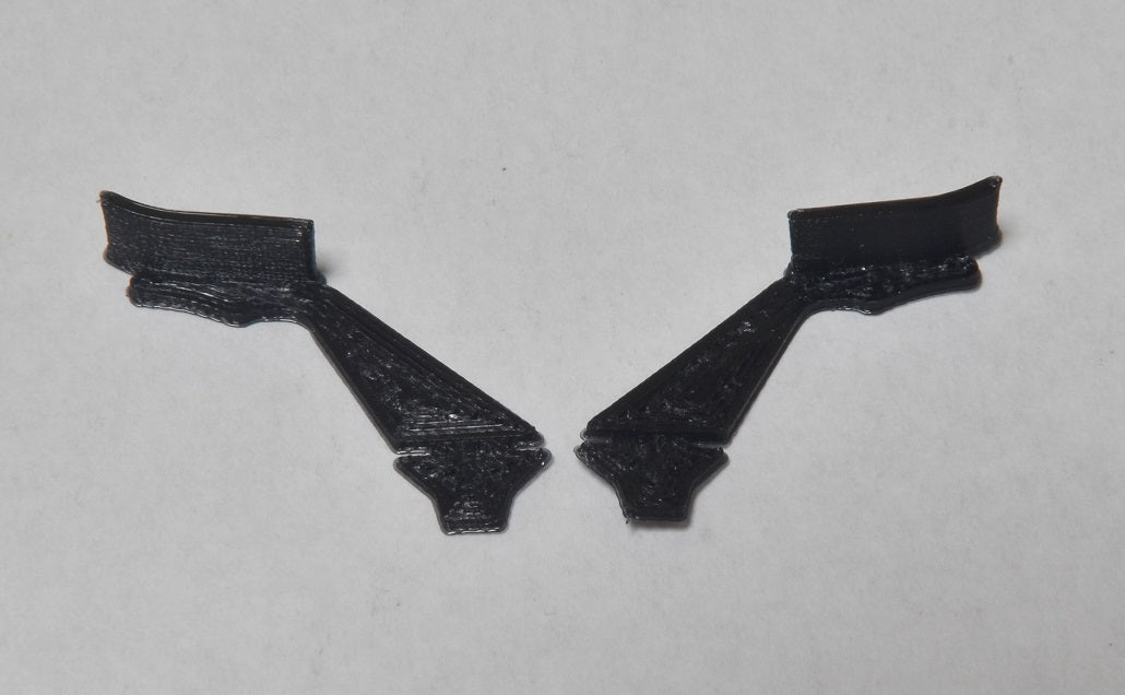 Slotworx SX-NSX-RWM 1/24 Honda NSX Rear Wing Mounts (1pr)